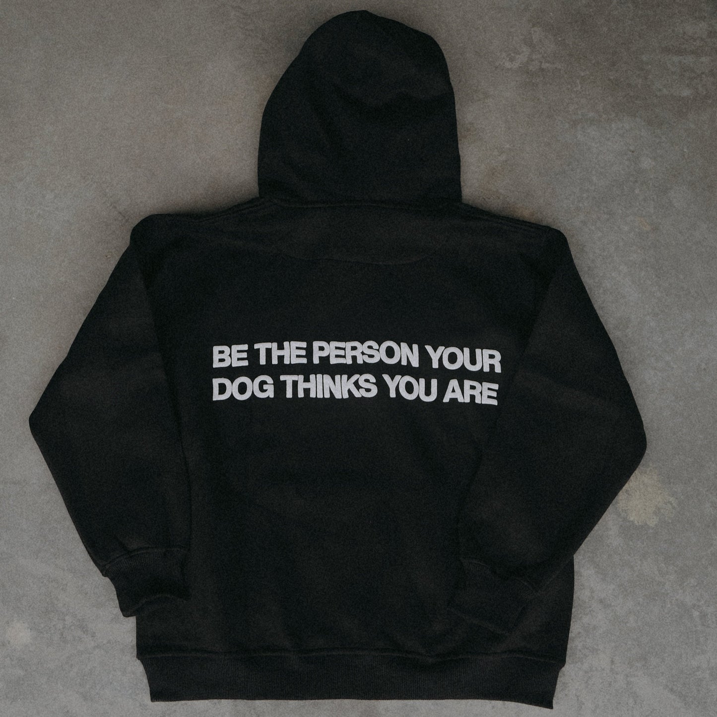 Be The Person Your Dog Thinks You Are Oversized Hoody