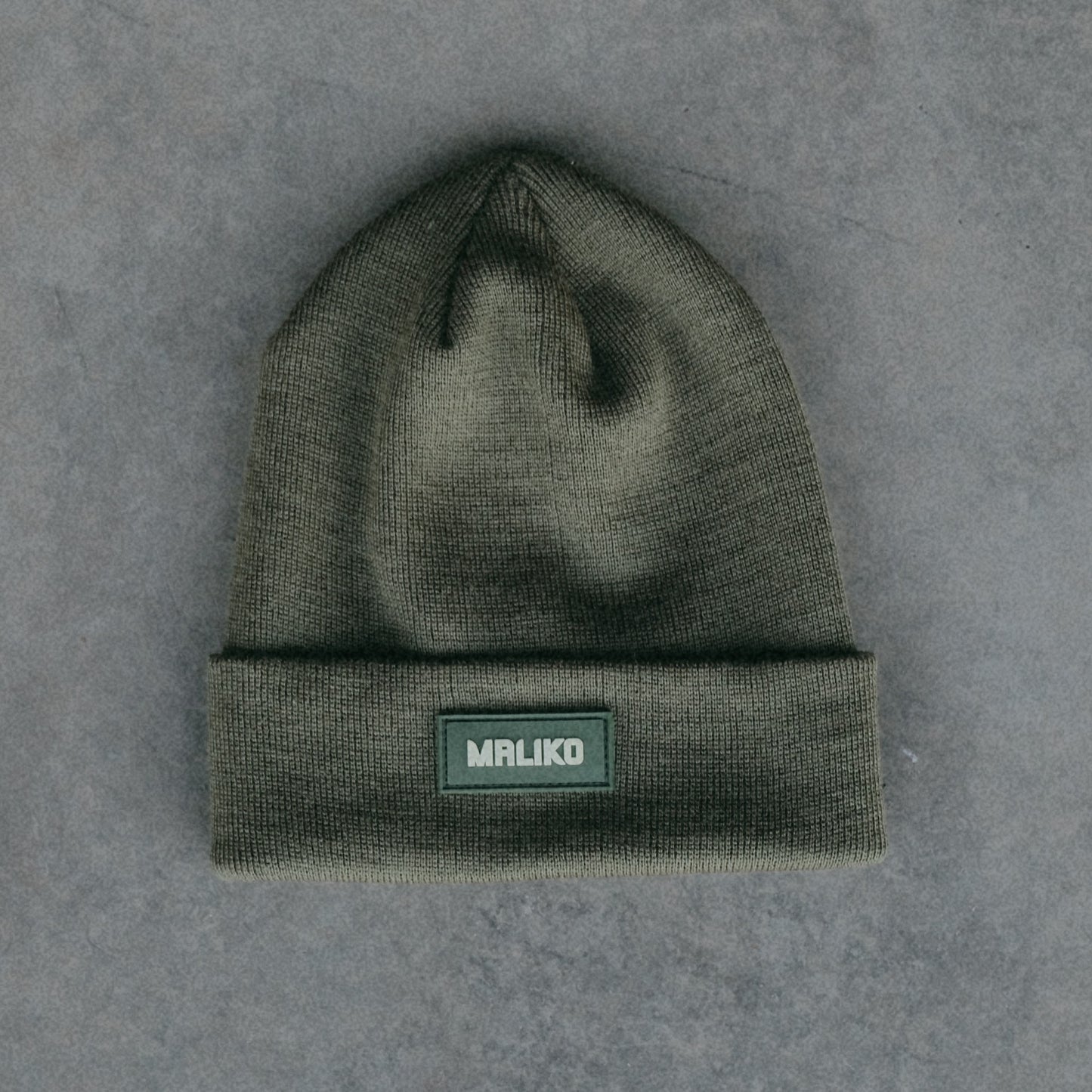 Khaki Logo Beanie