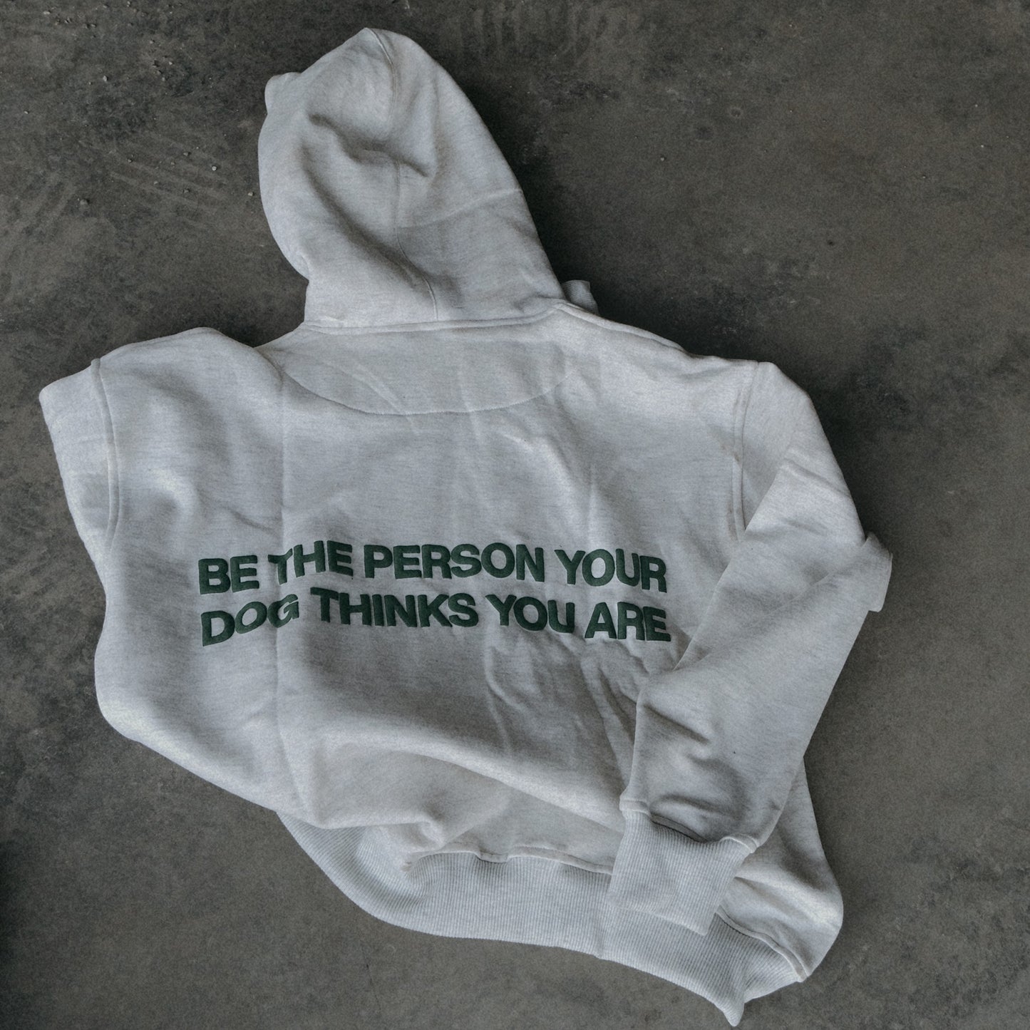 Be The Person Your Dog Thinks You Are Oversized Hoody